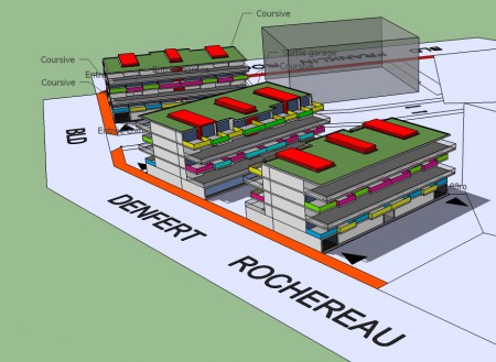 Dessin réaliser pour la société Eco Concept Habitat